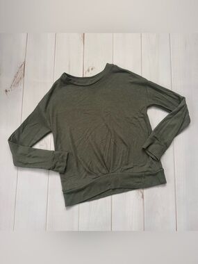 Rumi + Ryder Green Long Sleeve Top